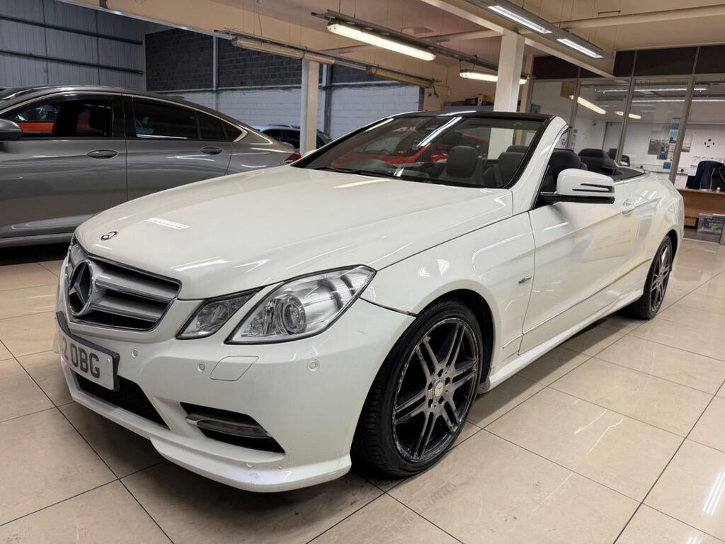 Mercedes-Benz E Class E220 Cdi Blueefficiency Sport Tip White #3