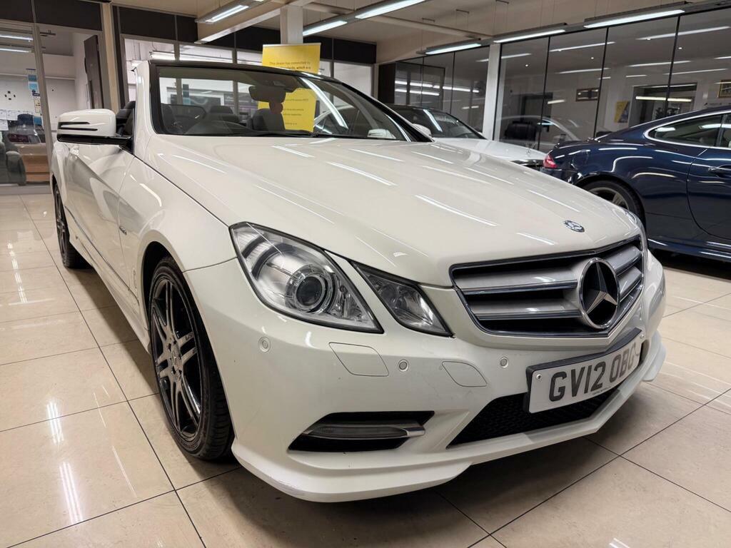 Mercedes-Benz E Class E220 Cdi Blueefficiency Sport Tip White #1