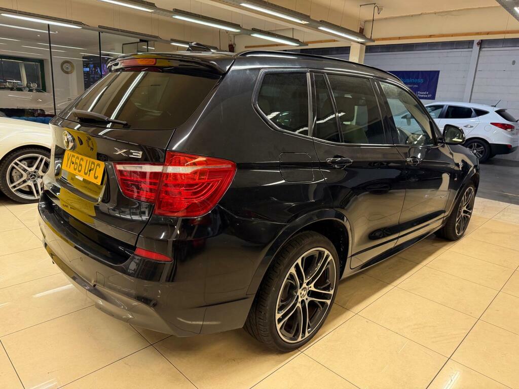 BMW X3 2.0 20D M Sport Xdrive Euro 6 S S YF66UPC Black #6