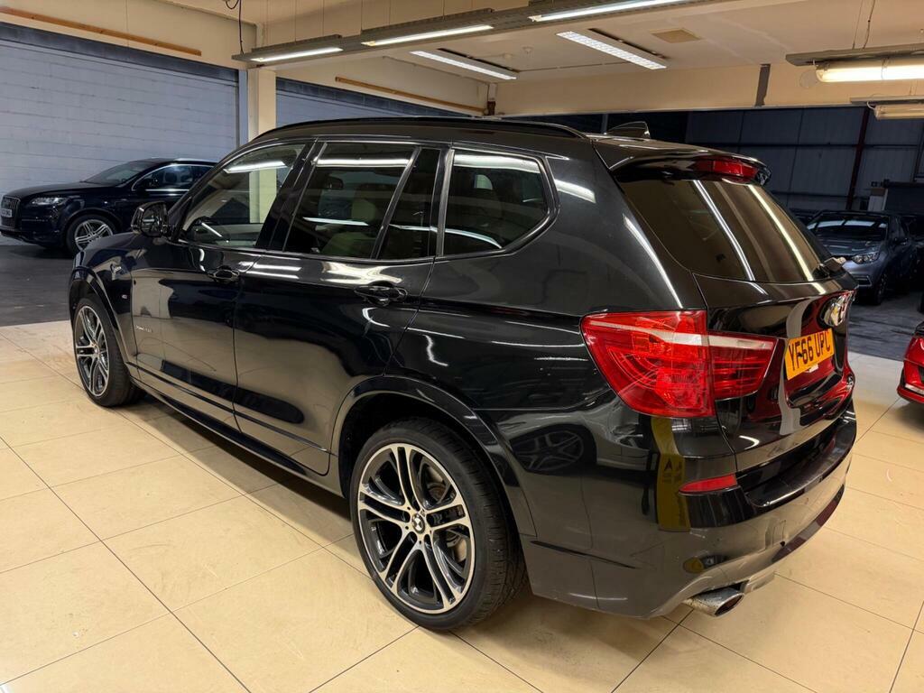 BMW X3 2.0 20D M Sport Xdrive Euro 6 S S YF66UPC Black #4