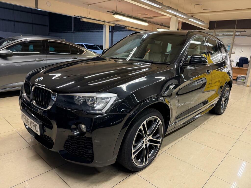 BMW X3 2.0 20D M Sport Xdrive Euro 6 S S YF66UPC Black #3