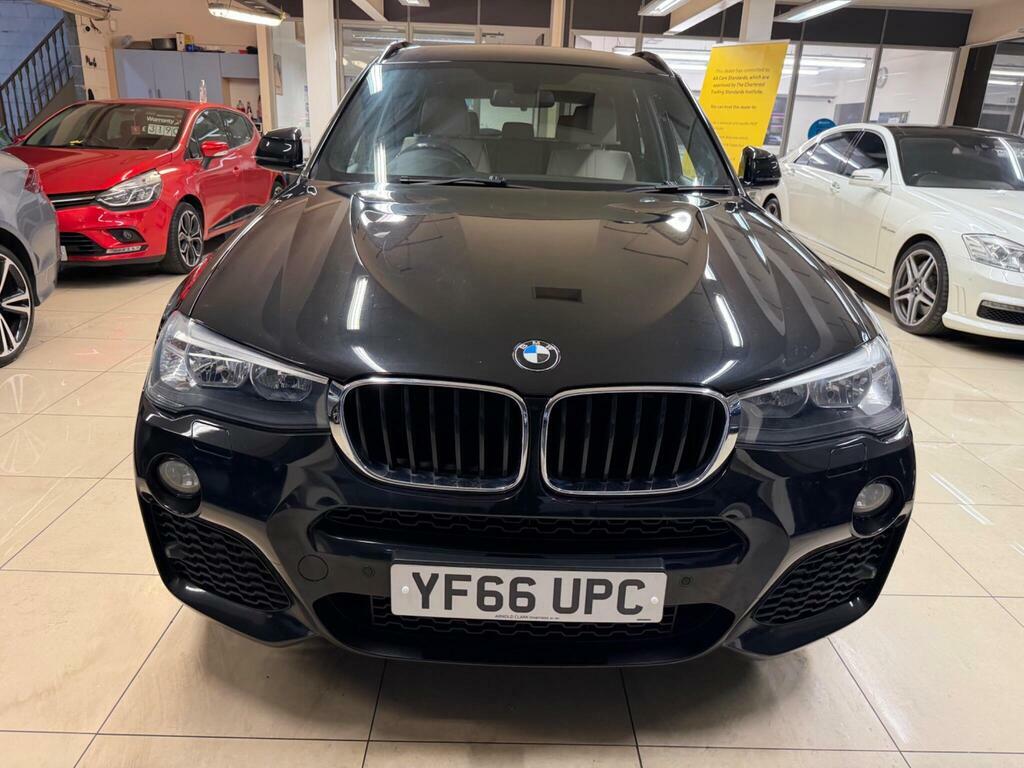 BMW X3 2.0 20D M Sport Xdrive Euro 6 S S YF66UPC Black #2
