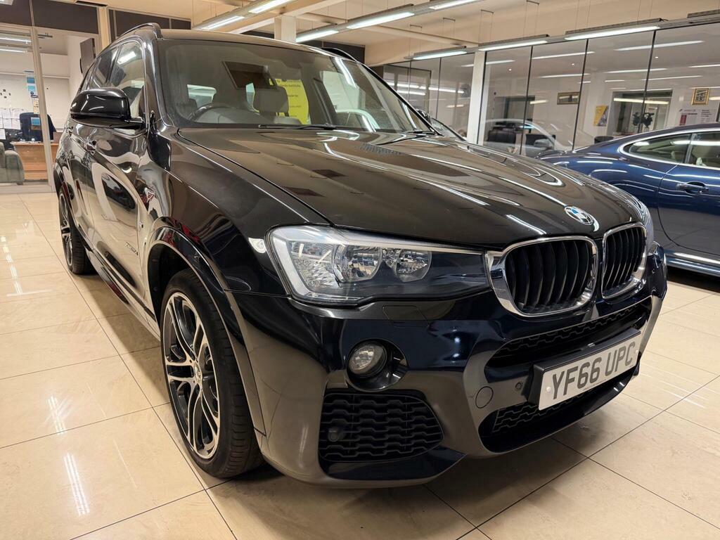 BMW X3 2.0 20D M Sport Xdrive Euro 6 S S Black