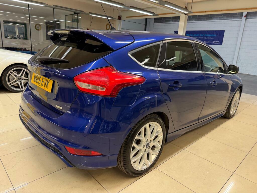 Ford Focus 1.0T Ecoboost Zetec S Euro 6 S S WO15EVK Blue #6