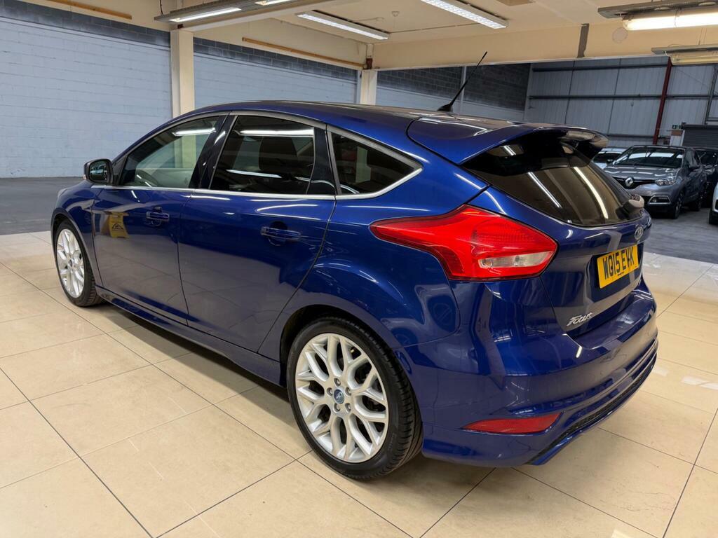 Ford Focus 1.0T Ecoboost Zetec S Euro 6 S S WO15EVK Blue #4