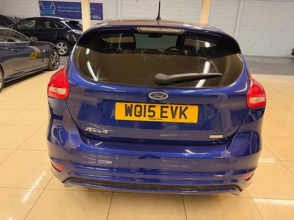 Ford Focus 1.0T Ecoboost Zetec S Euro 6 S S WO15EVK Blue #5