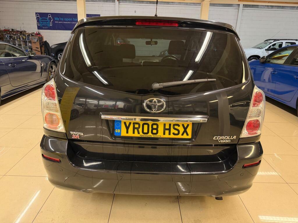 Toyota Corolla Verso 1.8 Vvt-i Sr Black #5