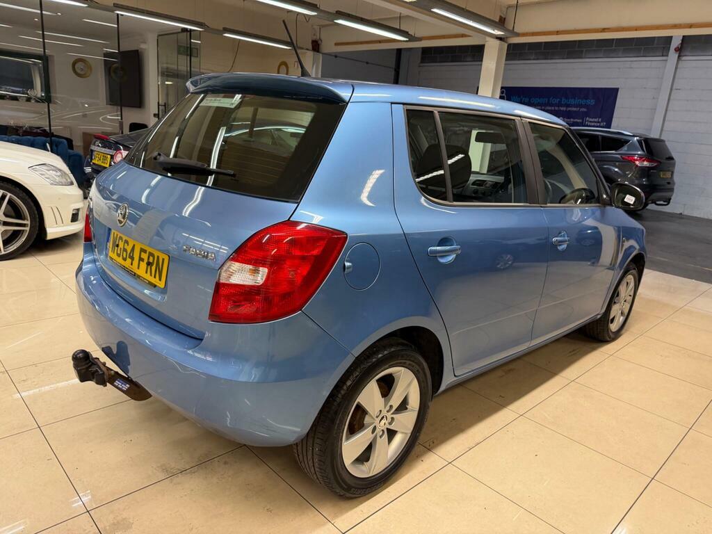 Skoda Fabia 1.6 Tdi Se Euro 5 Blue #5