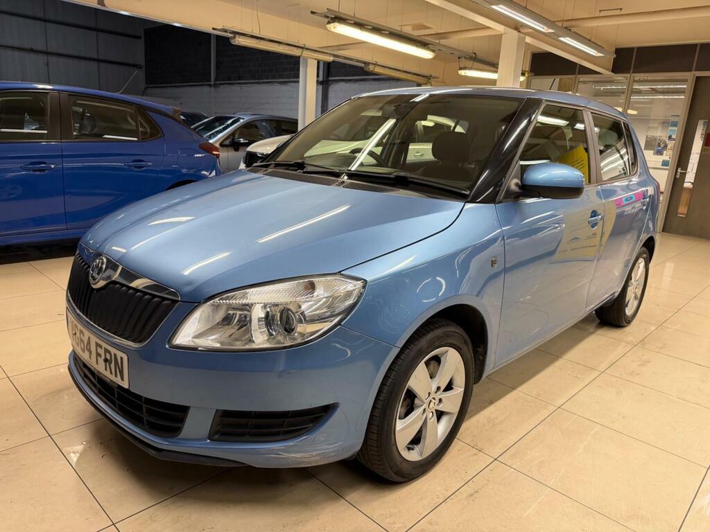 Skoda Fabia 1.6 Tdi Se Euro 5 Blue #2