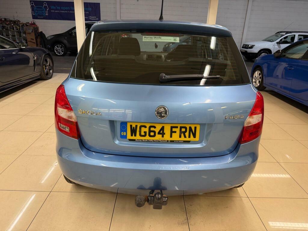 Skoda Fabia 1.6 Tdi Se Euro 5 Blue #4