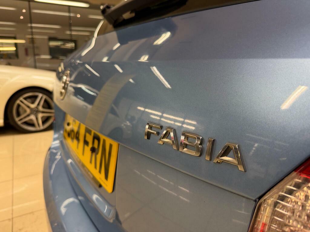Skoda Fabia 1.6 Tdi Se Euro 5 Blue #6