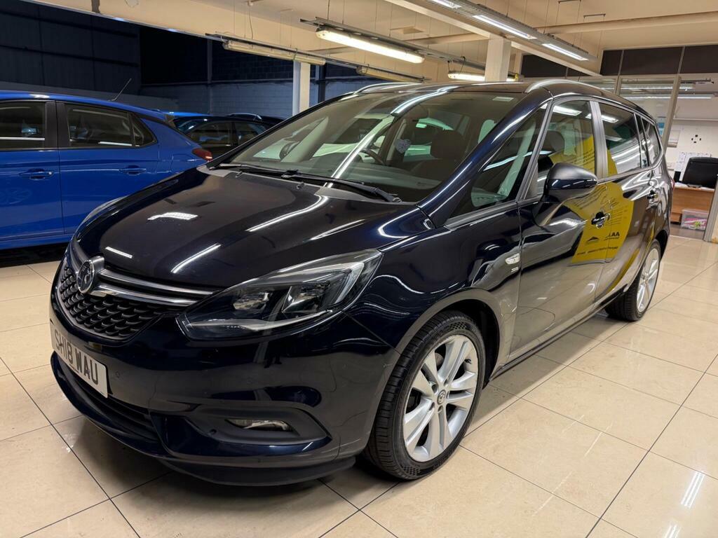 Vauxhall Zafira Tourer 1.4I Turbo Sri Euro 6 Blue #3