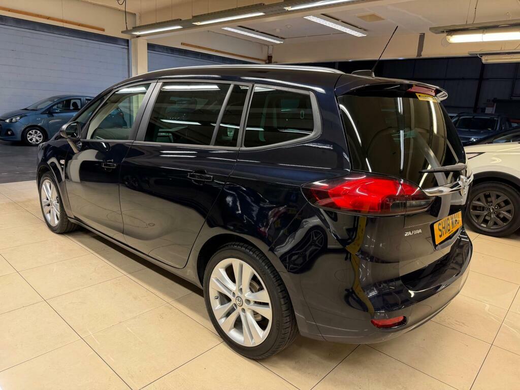 Vauxhall Zafira Tourer 1.4I Turbo Sri Euro 6 Blue #4