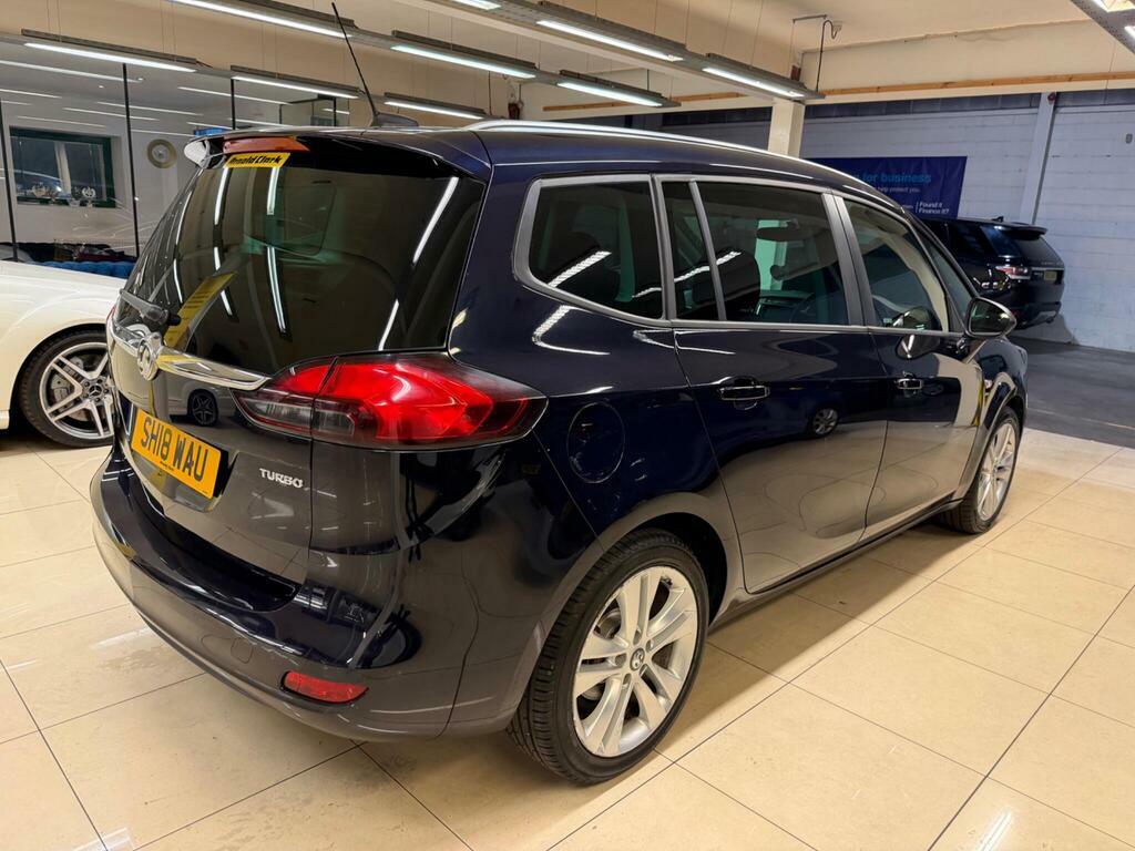 Vauxhall Zafira Tourer 1.4I Turbo Sri Euro 6 Blue #6