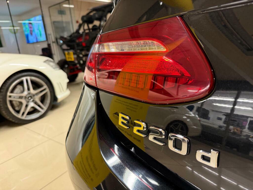 Mercedes-Benz E Class 2.0 E220d Amg Line G-tronic Euro 6 S S Black #6
