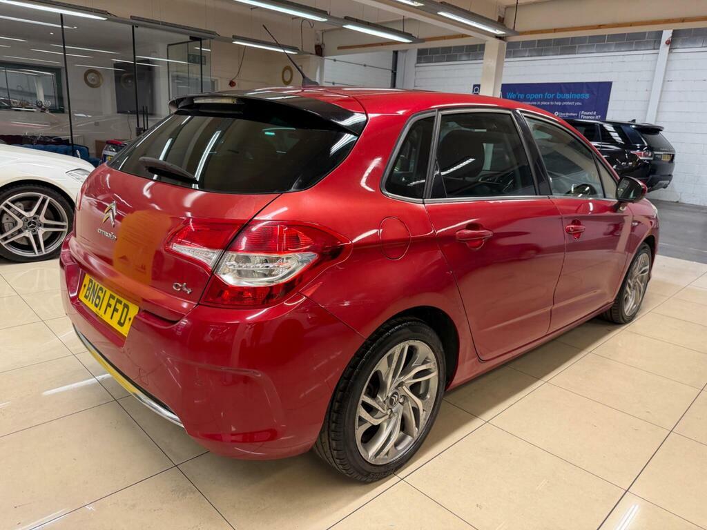Citroen C4 1.6 Hdi 16V Exclusive Euro 5 Red #5