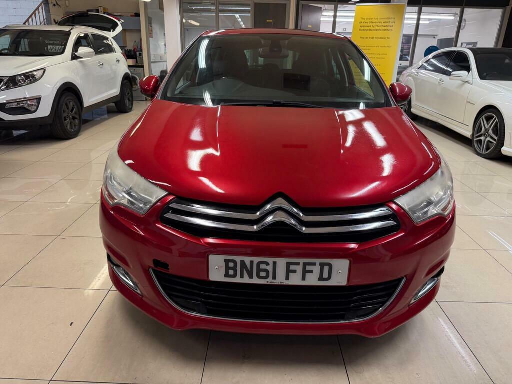 Citroen C4 1.6 Hdi 16V Exclusive Euro 5 Red #2