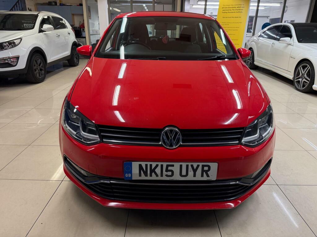 Volkswagen Polo 1.2 Tsi Bluemotion Tech Se Euro 6 S S Red #2