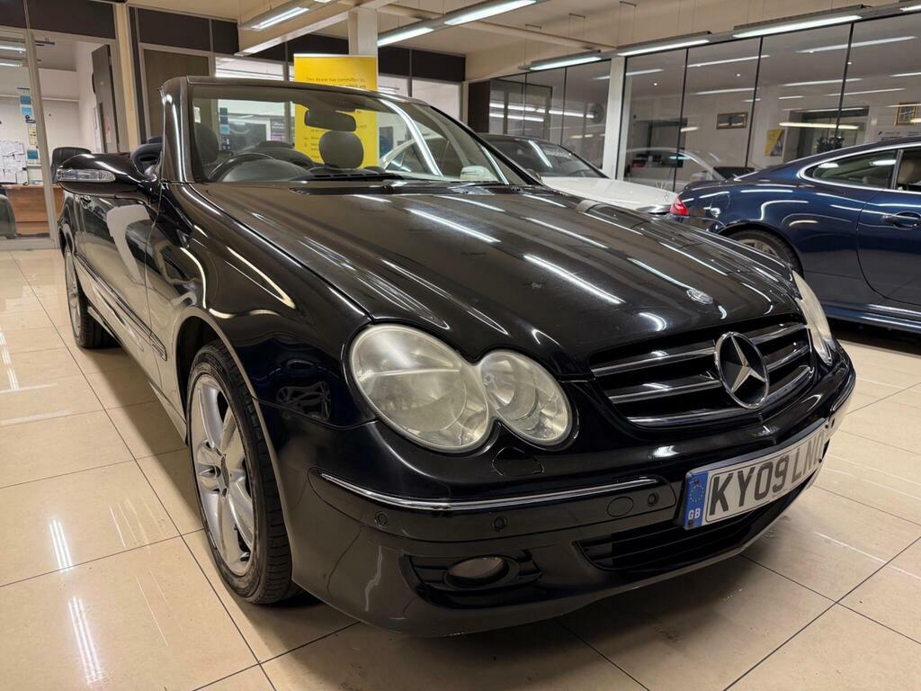Mercedes-Benz CLK 1.8 Clk200 Kompressor Avantgarde Cabriolet Black