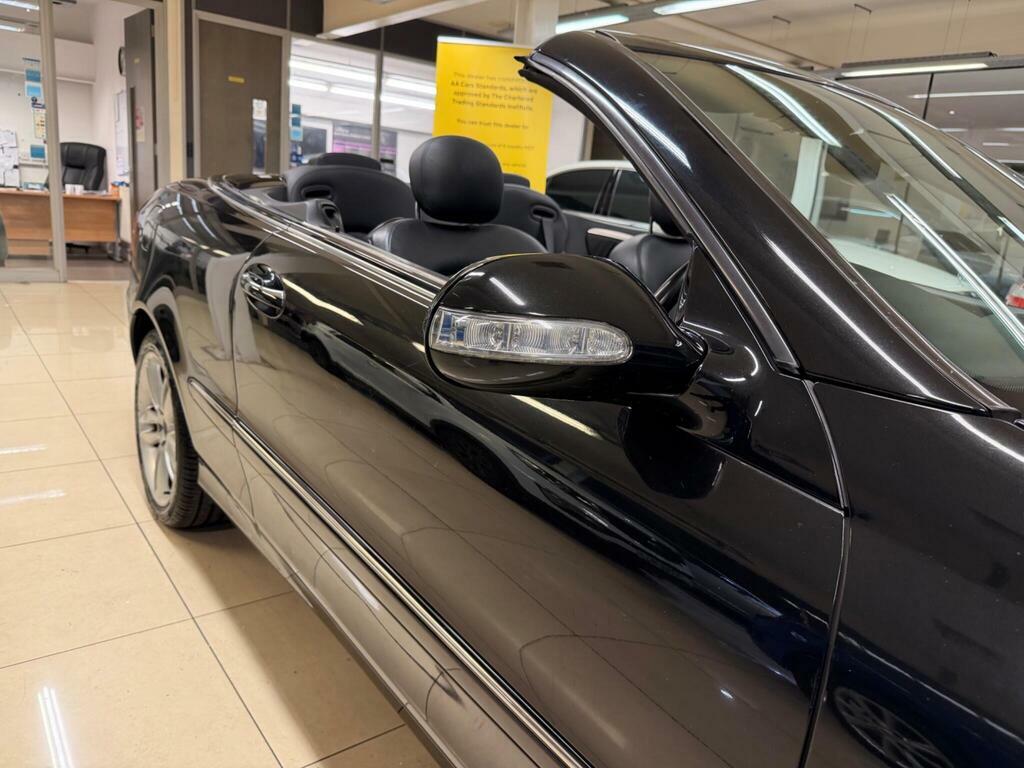 Mercedes-Benz CLK 1.8 Clk200 Kompressor Avantgarde Cabriolet Black #6