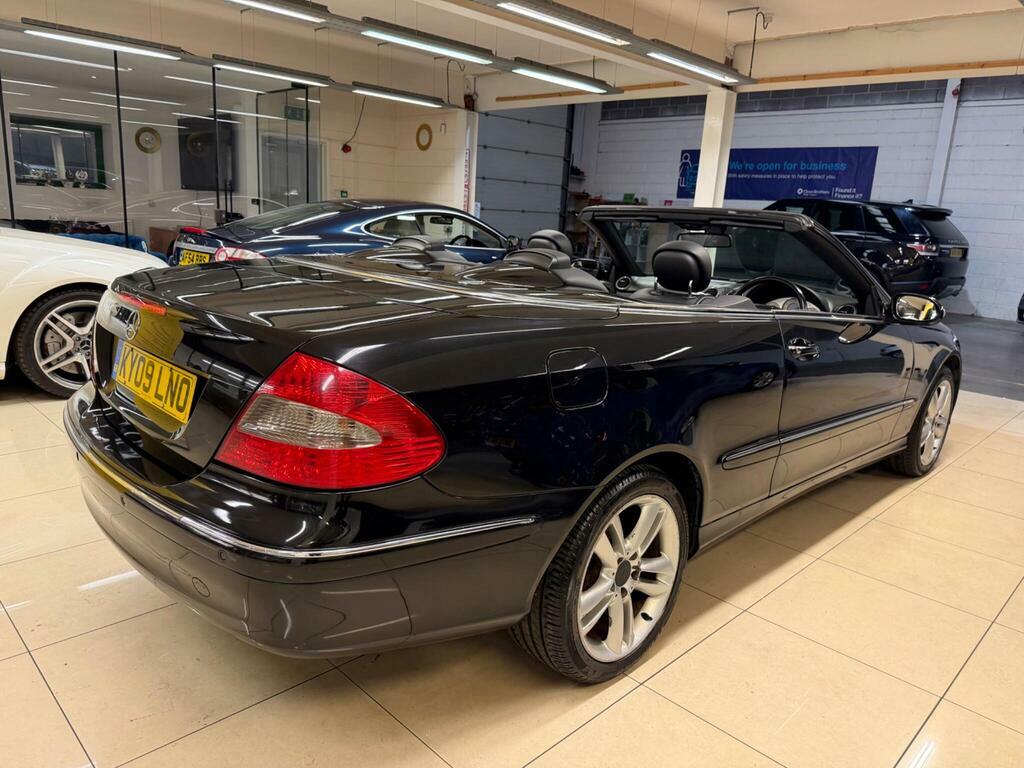 Mercedes-Benz CLK 1.8 Clk200 Kompressor Avantgarde Cabriolet Black #5