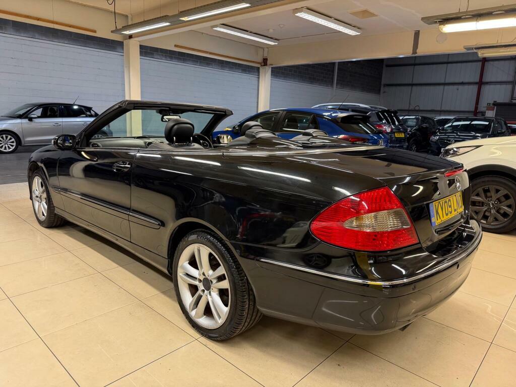 Mercedes-Benz CLK 1.8 Clk200 Kompressor Avantgarde Cabriolet Black #3
