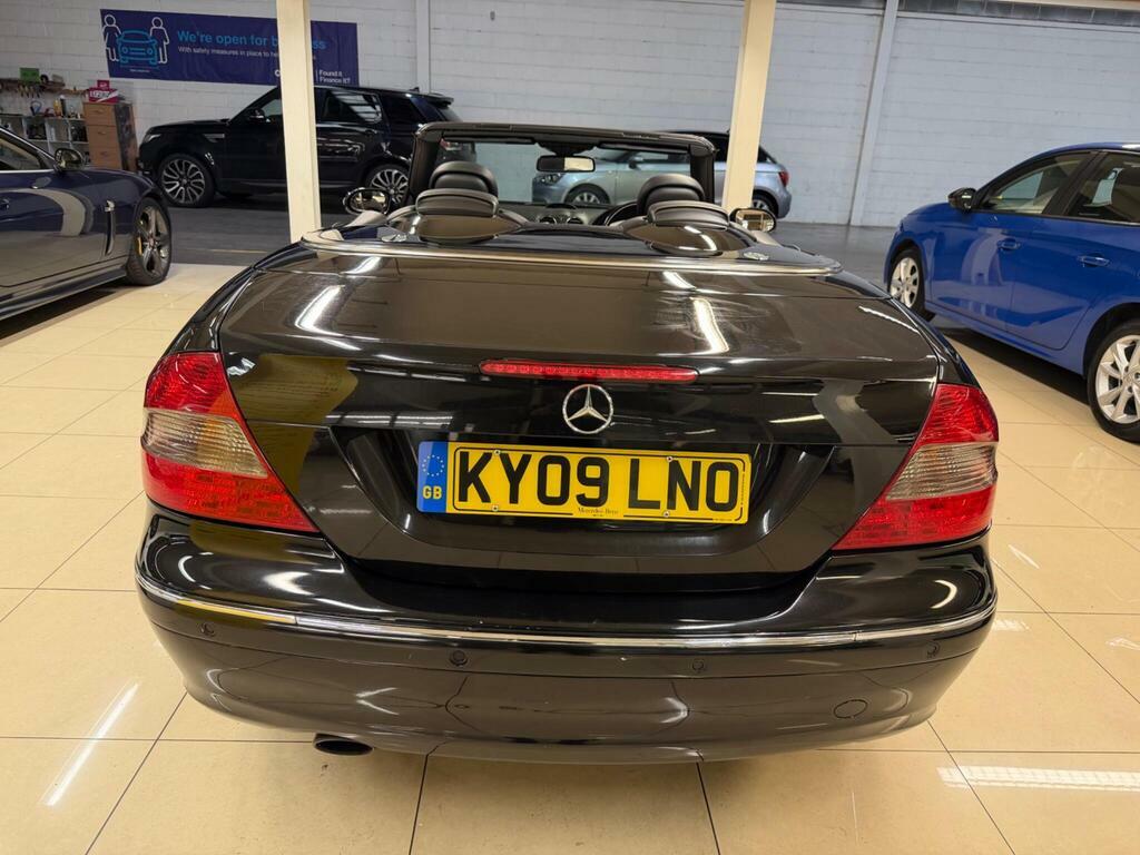 Mercedes-Benz CLK 1.8 Clk200 Kompressor Avantgarde Cabriolet Black #4