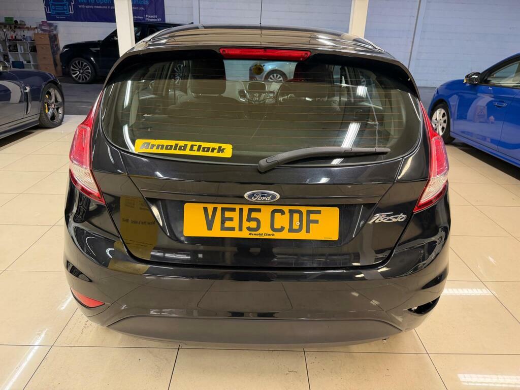 Ford Fiesta 1.5 Tdci Zetec Euro 5 Black #4