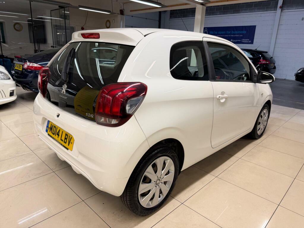 Peugeot 108 1.0 Vti Active Euro 5 White #6