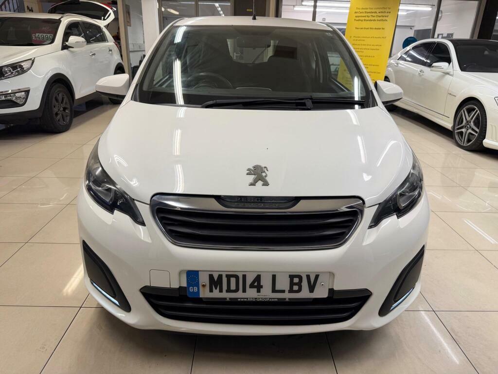 Peugeot 108 1.0 Vti Active Euro 5 White #2