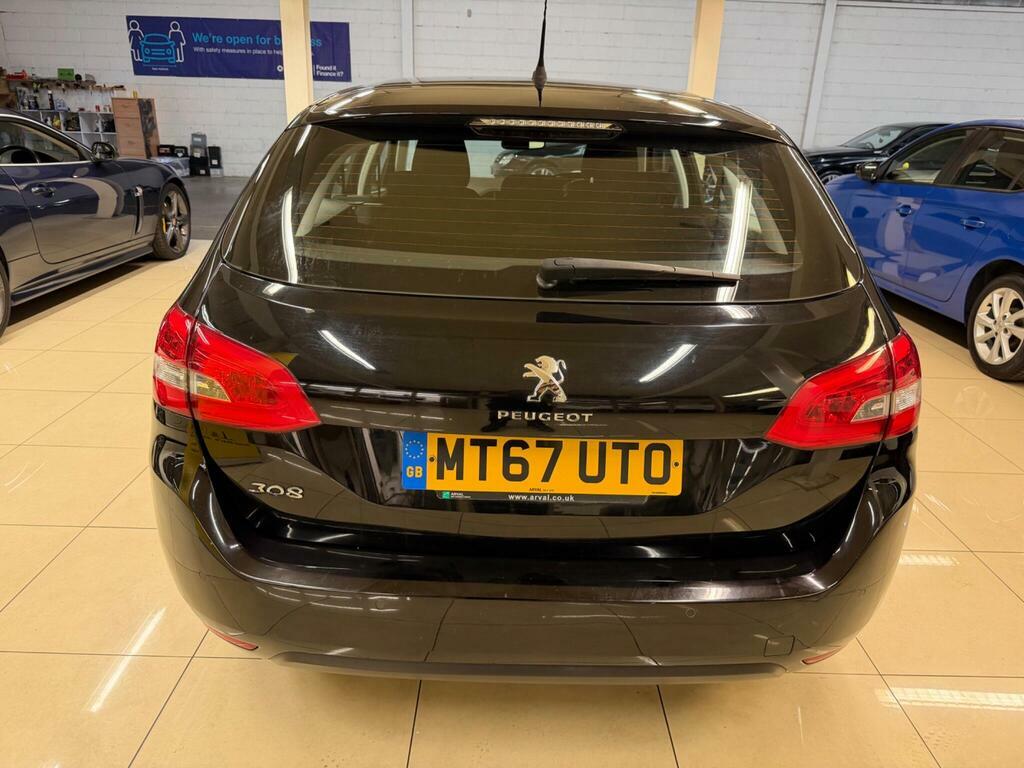 Peugeot 308 SW 1.6 Bluehdi Active Euro 6 S S Black #4