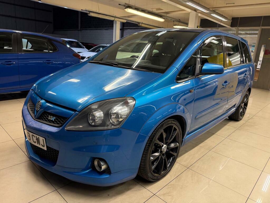 Vauxhall Zafira 2.0T Vxr Euro 4 Blue #2