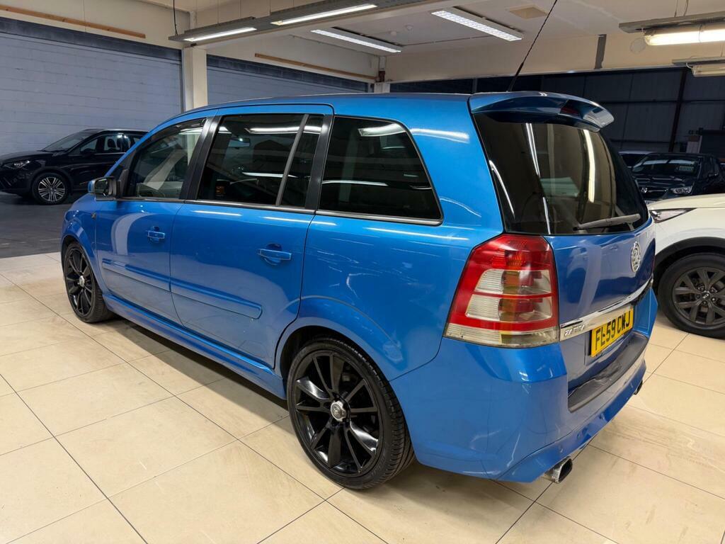 Vauxhall Zafira 2.0T Vxr Euro 4 Blue #3