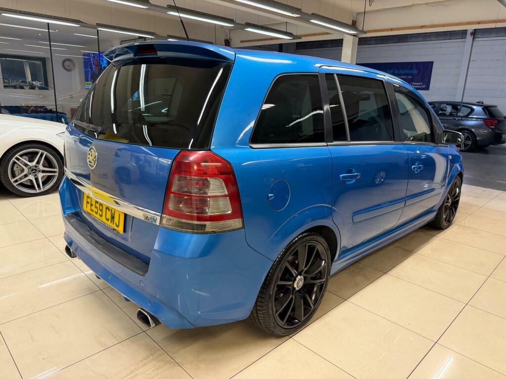 Vauxhall Zafira 2.0T Vxr Euro 4 Blue #4