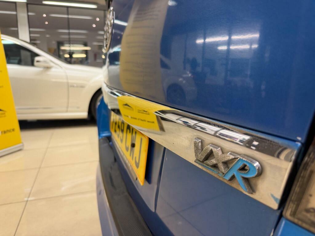 Vauxhall Zafira 2.0T Vxr Euro 4 Blue #5