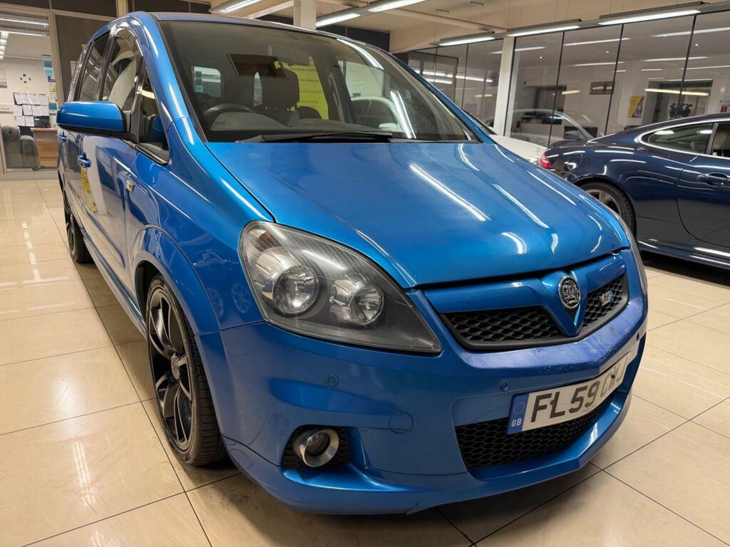 Vauxhall Zafira 2.0T Vxr Euro 4 Blue