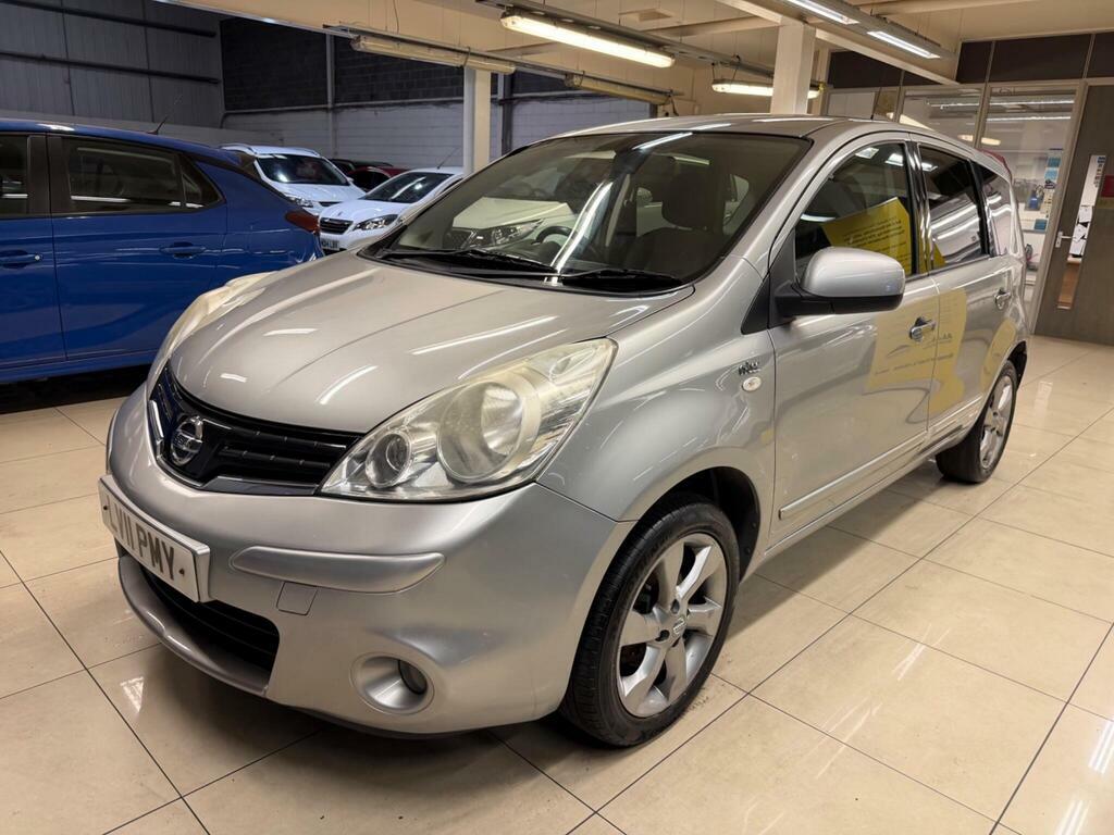 Nissan Note 1.4 16V N-tec Euro 5 Silver #3
