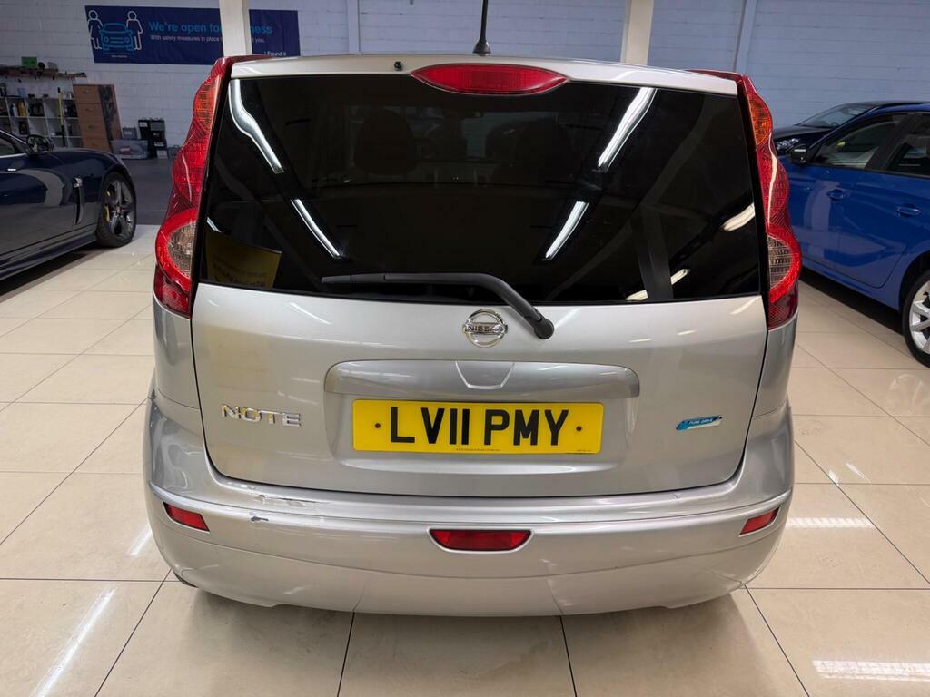 Nissan Note 1.4 16V N-tec Euro 5 Silver #5