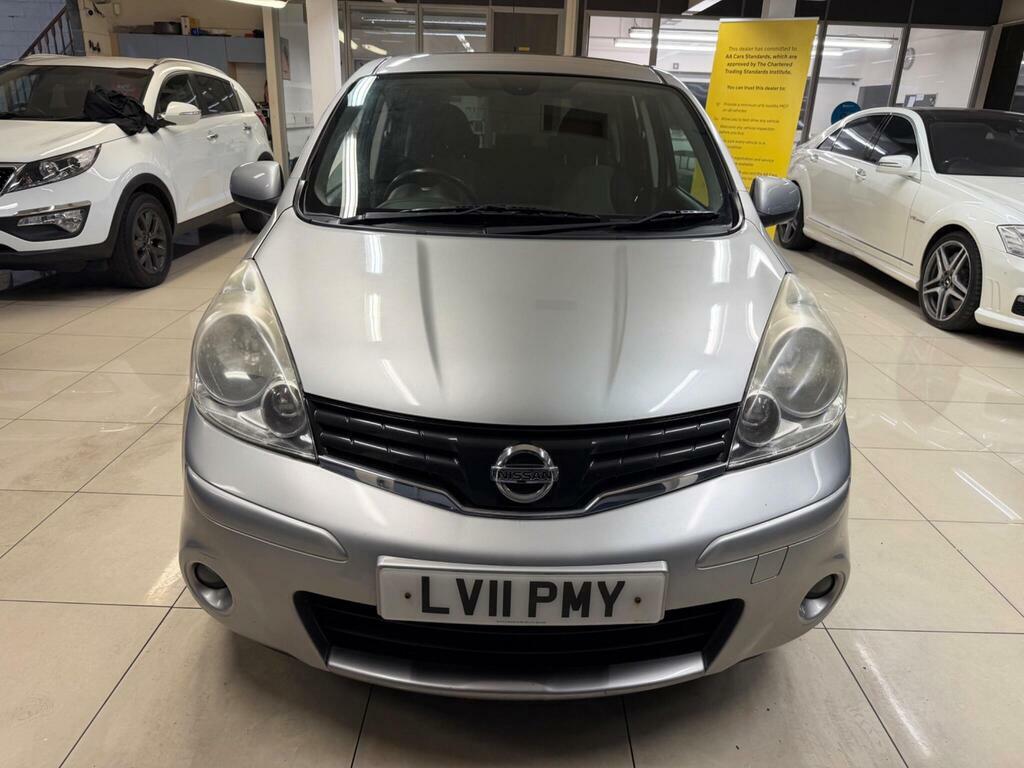 Nissan Note 1.4 16V N-tec Euro 5 Silver #2