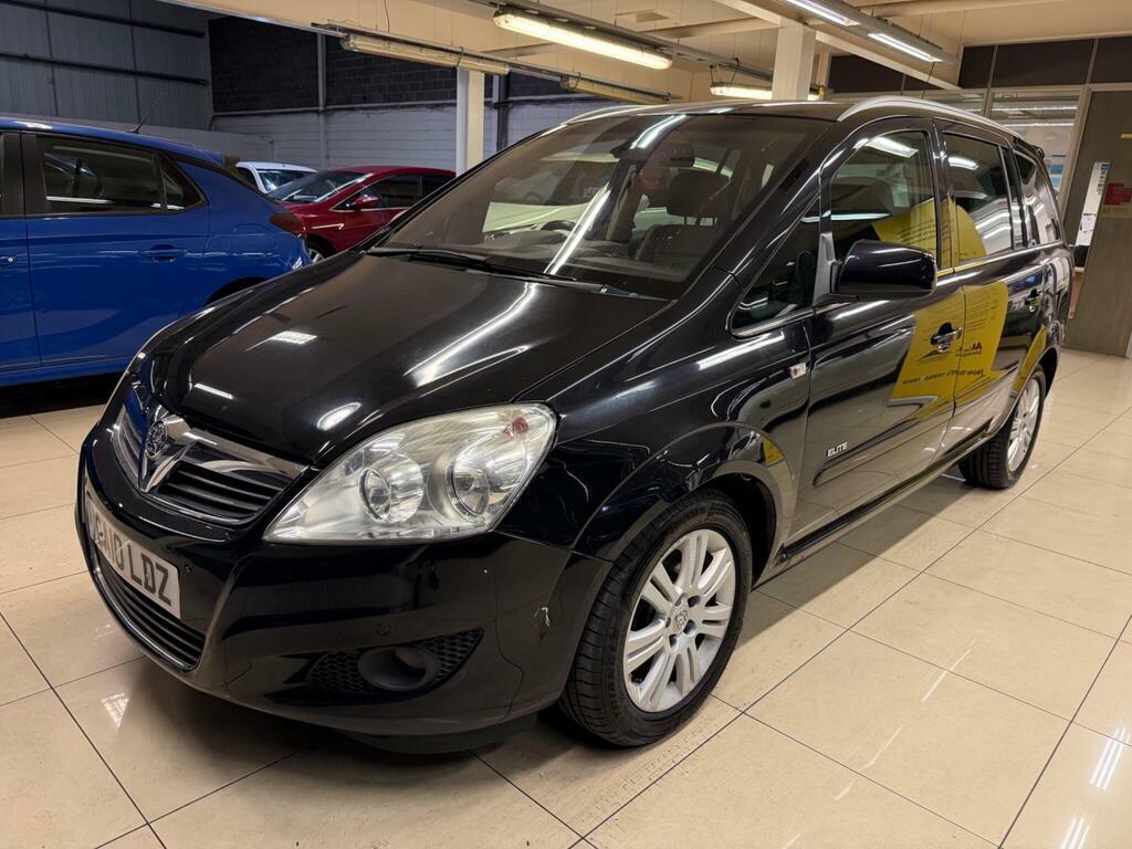 Vauxhall Zafira 1.7 Cdti Ecoflex Elite Euro 4 Black #3