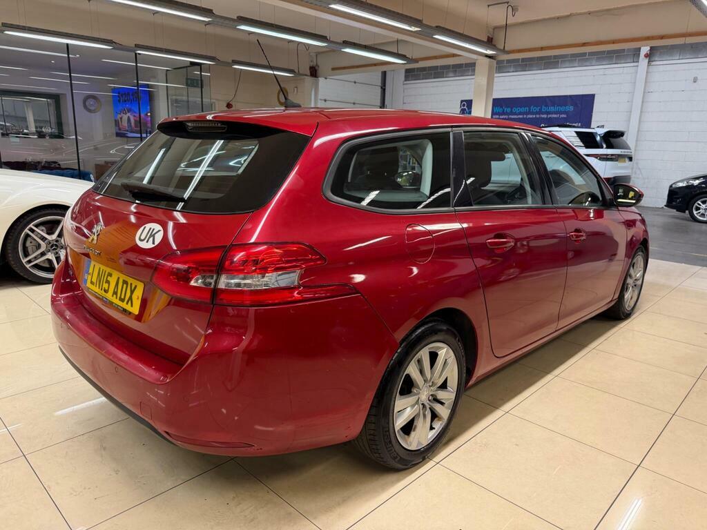 Peugeot 308 SW 1.6 Hdi Active Euro 5 Red #6