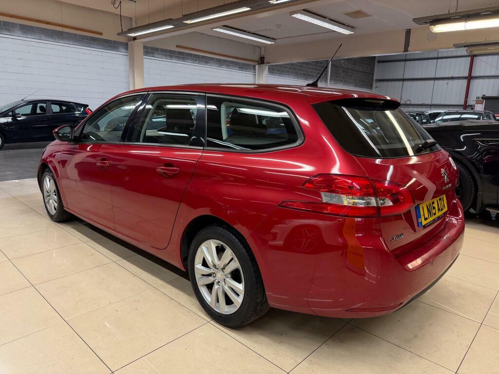 Peugeot 308 SW 1.6 Hdi Active Euro 5 Red #4
