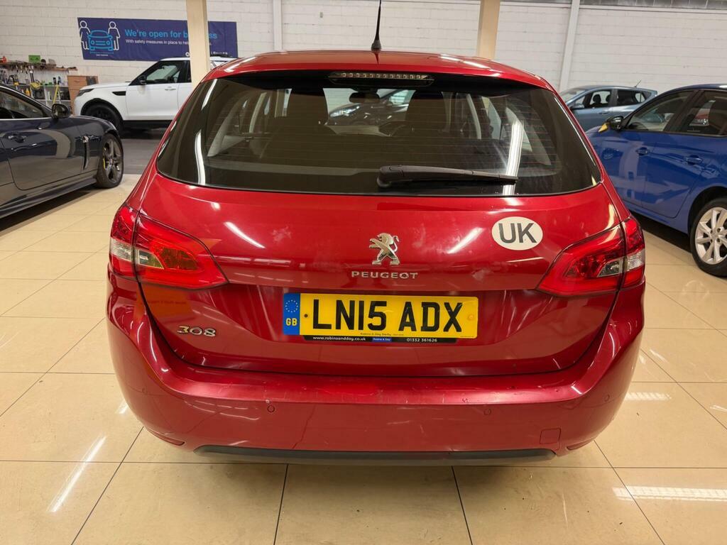 Peugeot 308 SW 1.6 Hdi Active Euro 5 Red #5