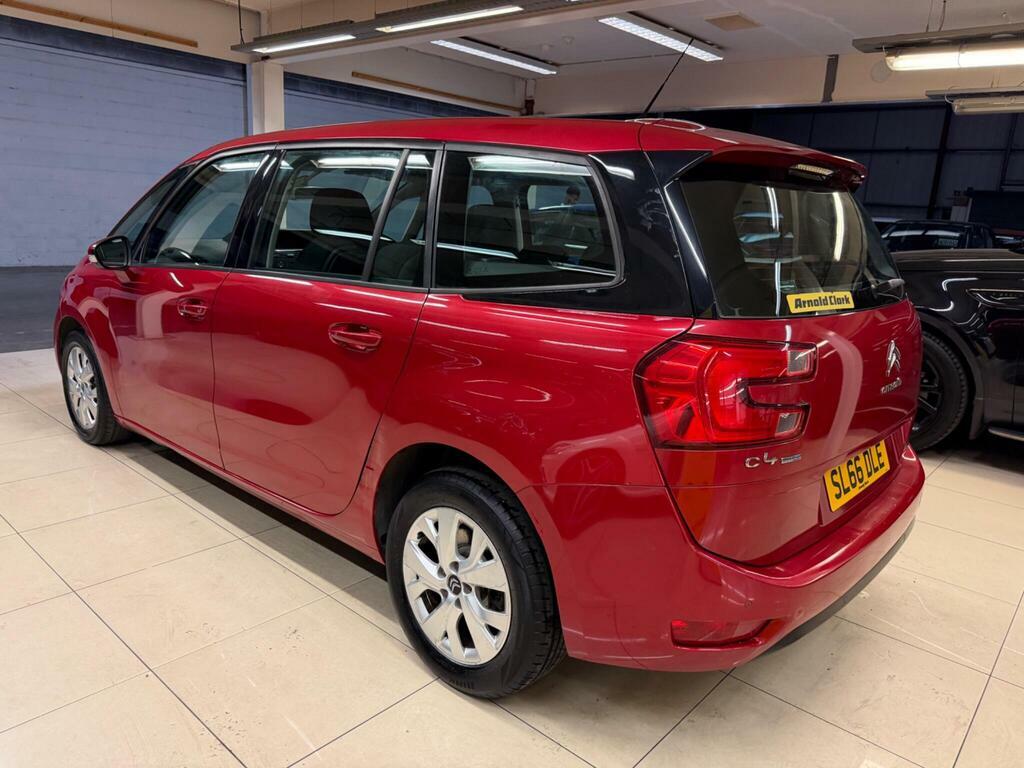 Citroen Grand C4 Picasso 1.6 Bluehdi Vtr Euro 6 S S Red #4