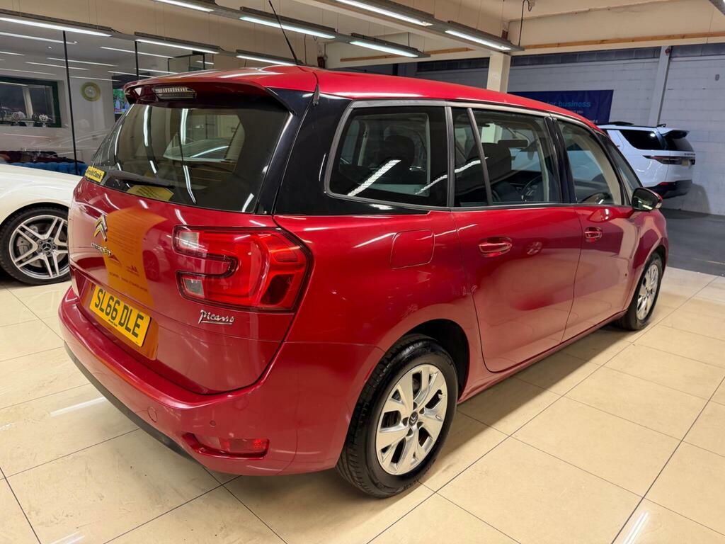 Citroen Grand C4 Picasso 1.6 Bluehdi Vtr Euro 6 S S Red #6