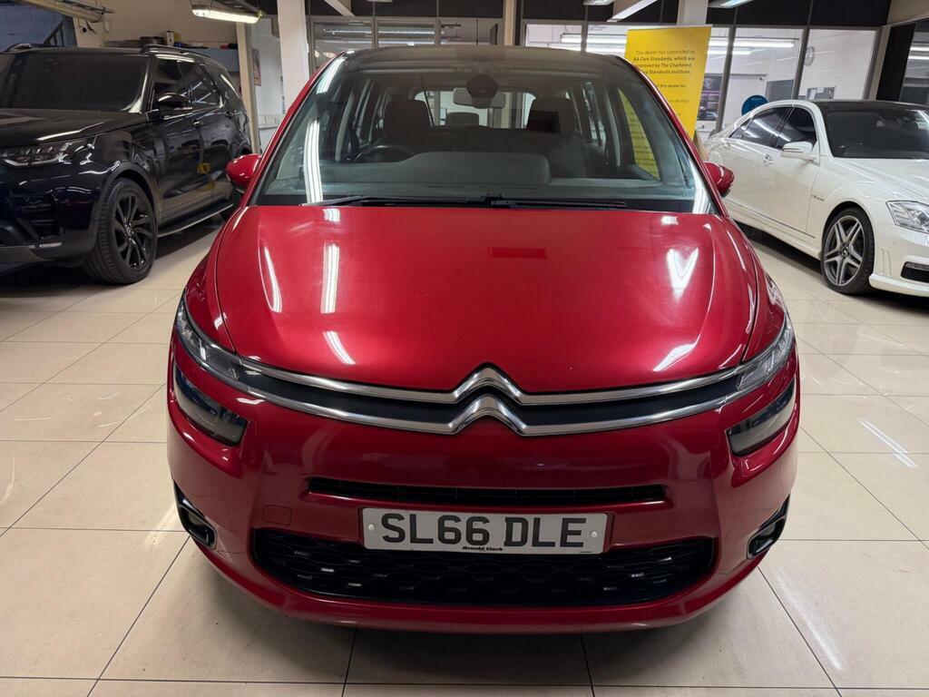Citroen Grand C4 Picasso 1.6 Bluehdi Vtr Euro 6 S S Red #2