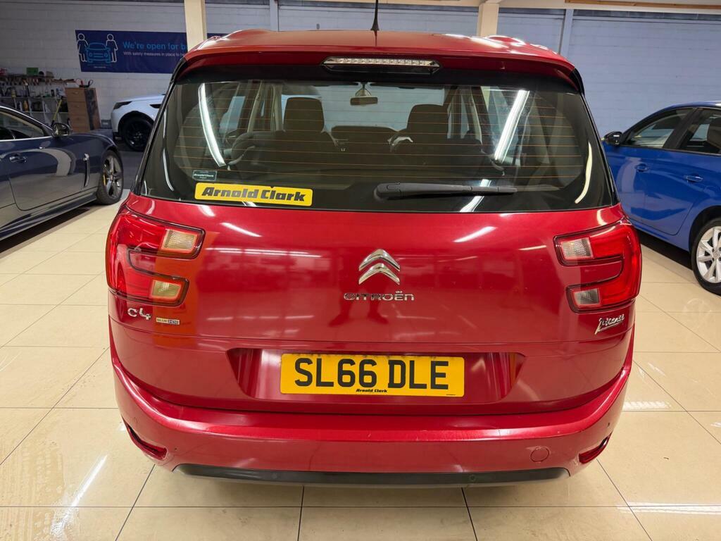 Citroen Grand C4 Picasso 1.6 Bluehdi Vtr Euro 6 S S Red #5