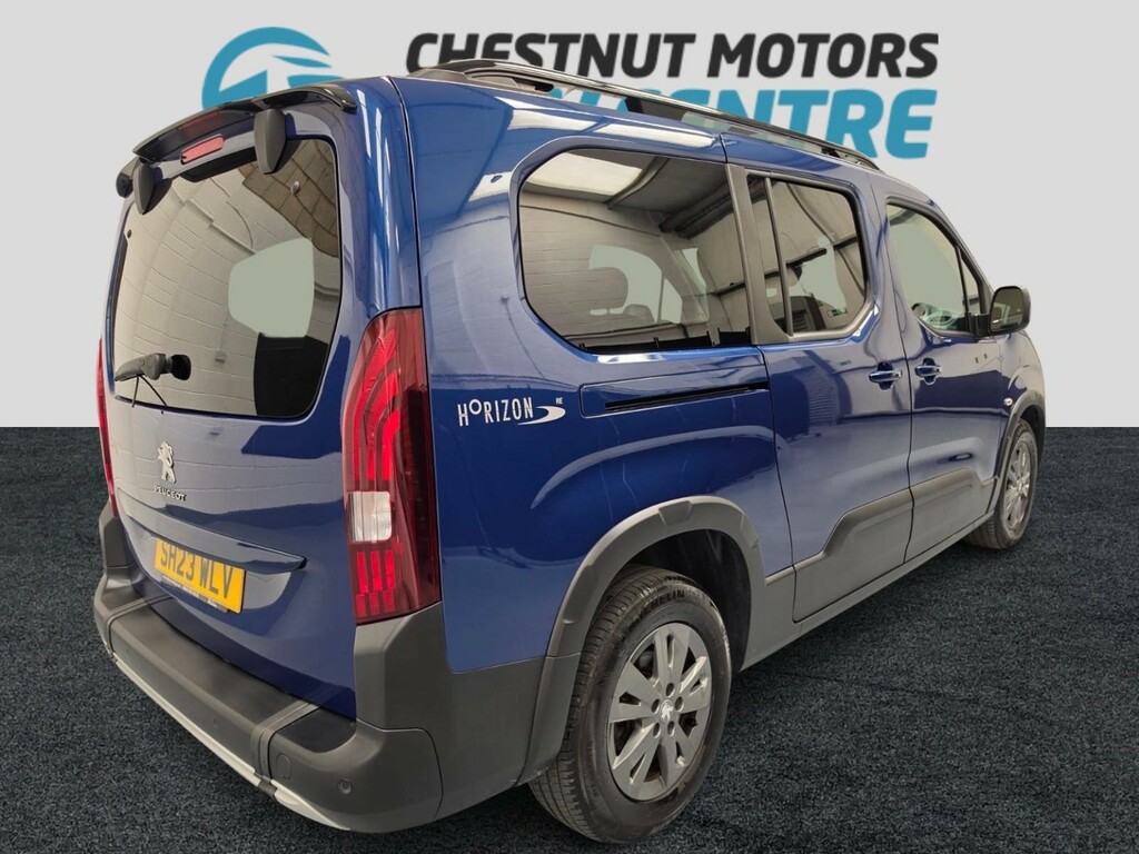 Peugeot Rifter Wheelchair Accessible Vehicle Rifter Allure Premiu SB21GHK Blue #6