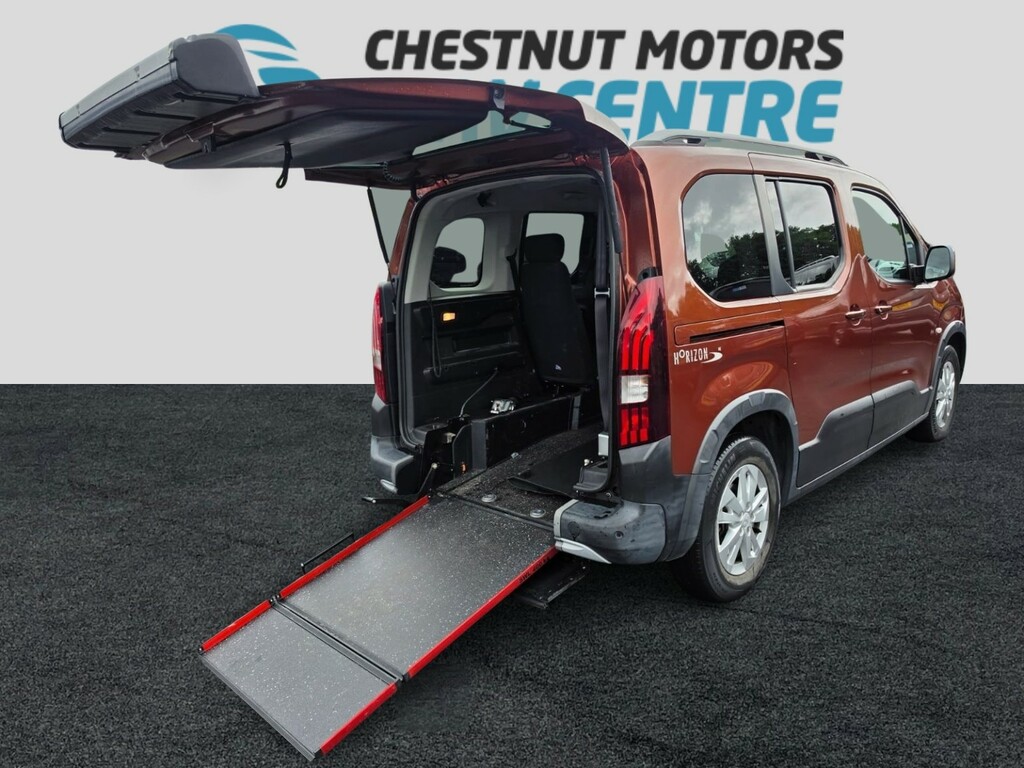 Peugeot Rifter Wheelchair Accessible Vehicle Allure Wav Wheelchai Brown