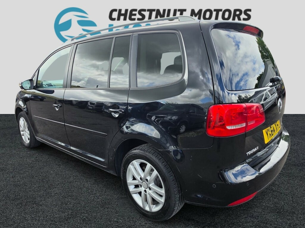 Volkswagen Touran Touran 1.6 Tdi 7 Seat Mpv Black Black #5